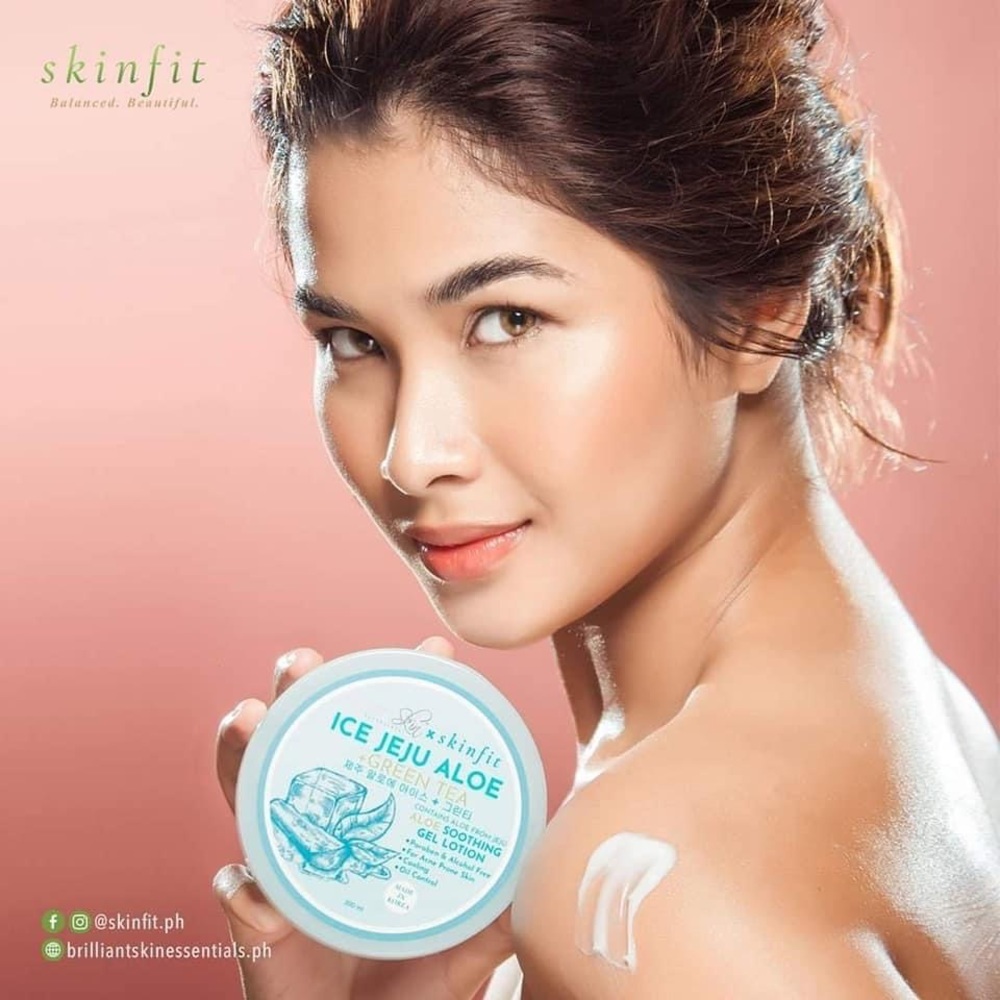 SkinFit Ice Jeju Aloe + Green Tea Gel - Picture 5 of 8
